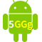 Aplicativo 5GGg para Android