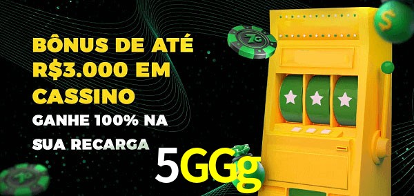 5GGg melhor bônus de depósito